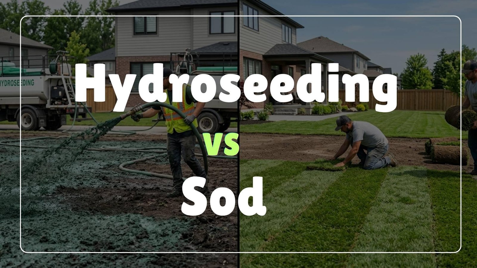 Hydroseeding vs Sod: Which One Is Right for Your Lawn? (2026 Guide ...