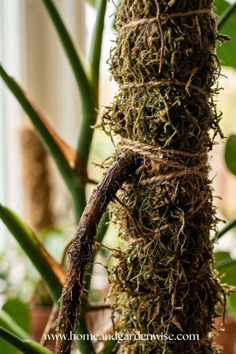 How to Stake a Monstera (step by step guide)  homeandgardenwise